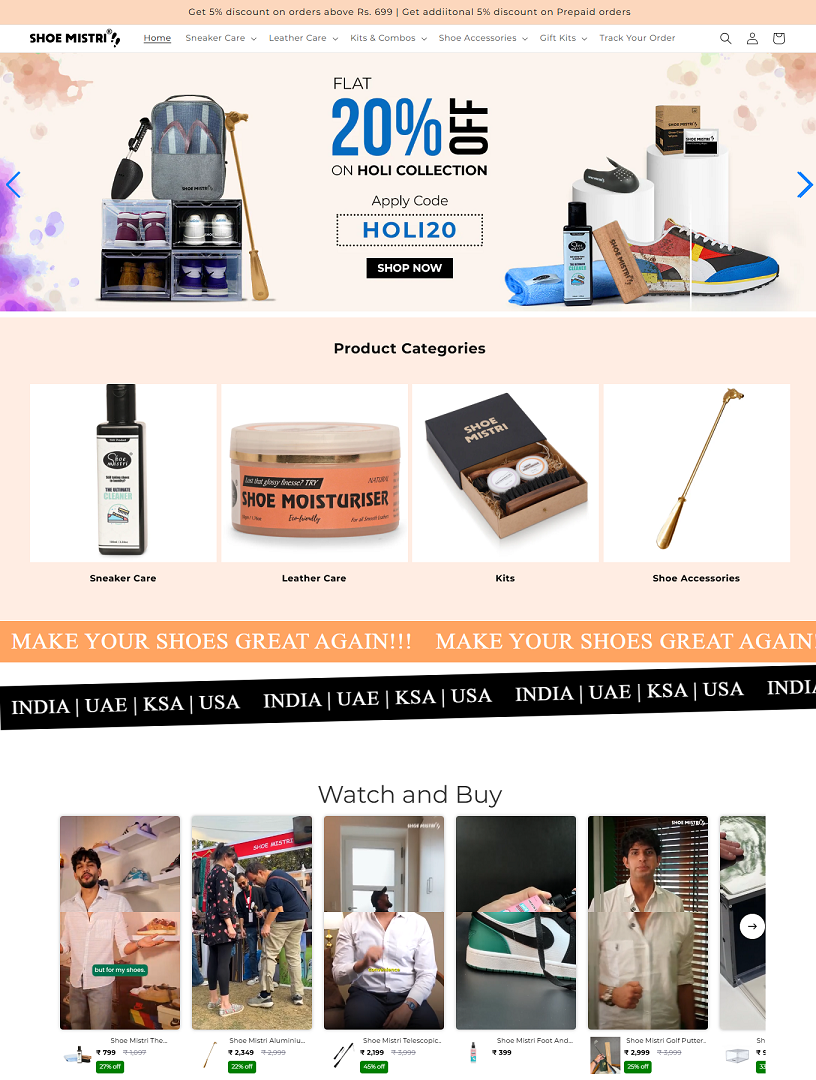 Shoe Mistri Services